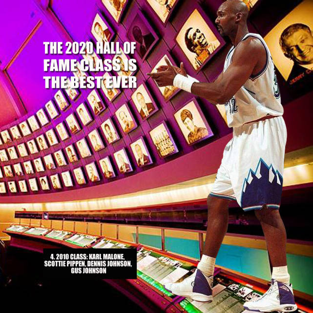 NBA前十届篮球名人堂16年姚明奥尼尔第5科比邓肯加内特登顶(图7)